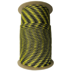 PARACORD 550 - BLACK YELLOW CAMO